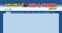 Desktop Screenshot of inkandtonermedic.com